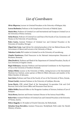 Toward A Prosecutor For The European Union Volume 1 A Comparative Analysis Katalin Ligeti Editor