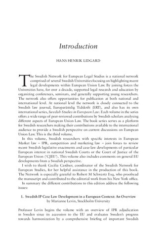 National Developments In The Intersection Of Ipr And Competition Law From Maglite To Pirate Bay Hans Henrik Lidgard Editor