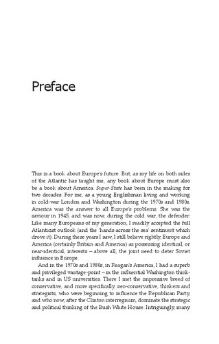 Superstate The New Europe And Its Challenge To America Stephen Haseler