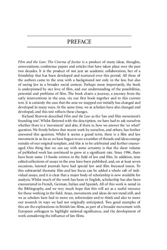Film And The Law The Cinema Of Justices Steve Greenfield Guy Osborn Peter Robson