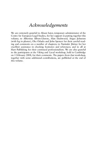 Cambridge Yearbook Of European Legal Studies Volume 10 20072008 Catherine Barnard Editor