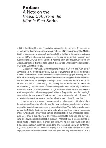 Dissonant Archives Contemporary Visual Culture And Contested Narratives In The Middle East Anthony Downey Editor