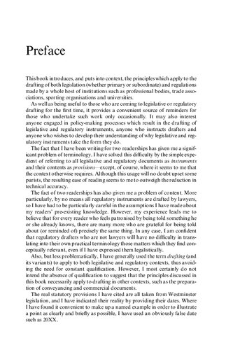 Principles Of Legislative And Regulatory Drafting Ian Mcleod
