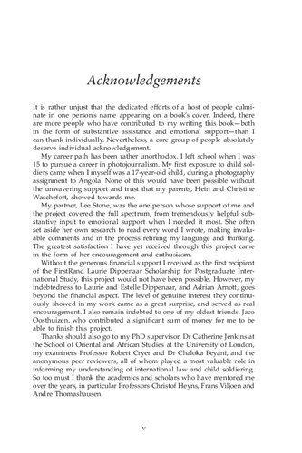International Law And Child Soldiers Gus Waschefort