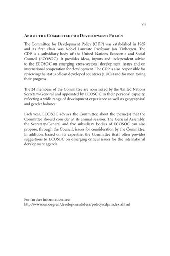 Alternative Development Strategies For The Post2015 Era Jos Antonio Alonso Giovanni Andrea Cornia Rob Vos Editors