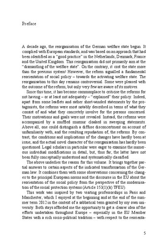 The Law Of The Activating Welfare State Eberhard Eichenhofer