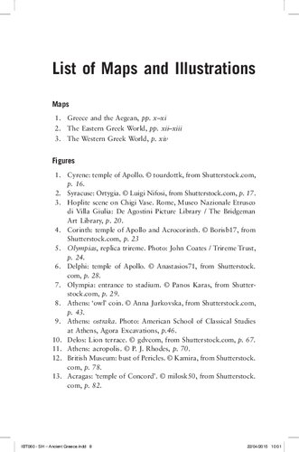 A Short History Of Ancient Greece Pj Rhodes Editor