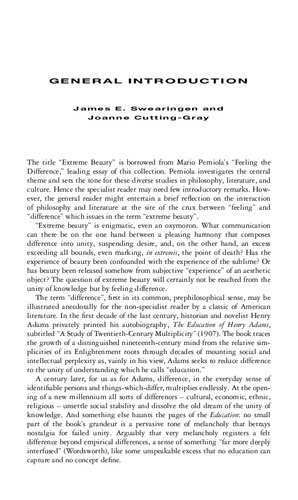 Extreme Beauty Aesthetics Politics Death James E Swearingen Joanne Cuttinggray Editors