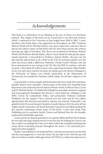 The Concept Of Abuse In Eu Competition Law Law And Economic Approaches Pinar Akman