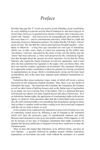 Patterns Of Regionalism And Federalism Lessons For The Uk Jrg Fedtke Basil S Markesinis Editors