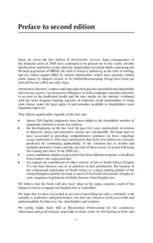 Shareholder Actions Andrew Charman Johan Du Toit Sc Eile Gibson Michael Legg Sera Mirzabegian Bruce Welling