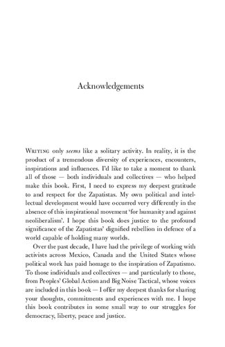 Zapatistas Rebellion From The Grassroots To The Global Alex Khasnabish