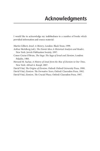 Introduction To Zionism And Israel From Ideology To History Dan Cohnsherbok
