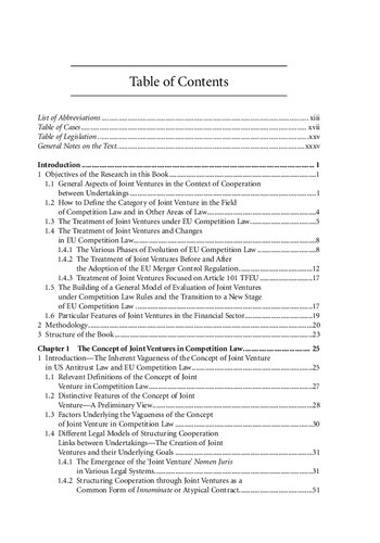 Joint Ventures And Eu Competition Law Luis Silva Morais