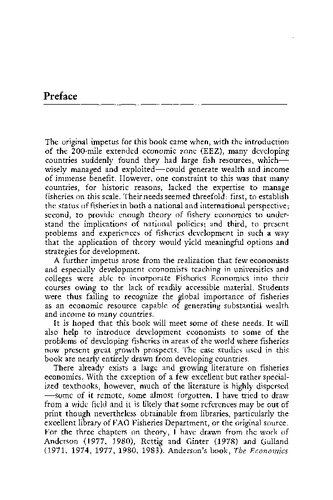 Economics Of Fisheries Development Rowena M Lawson