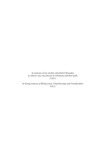 The Bloomsbury Handbook To Studying Christians