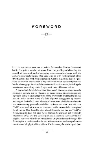 Reconsidering The Doctrine Of God Charles E Gutenson