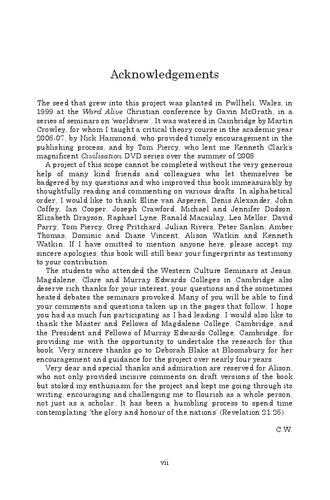 From Plato To Postmodernism The Story Of Western Culture Through Philosophy Literature And Art Christopher Watkin