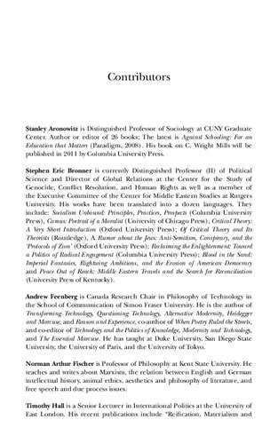 Georg Lukcs Reconsidered Critical Essays In Politics Philosophy And Aesthetics Michael J Thompson Editor