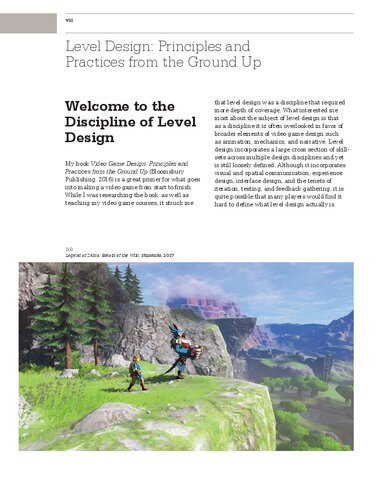 Video Game Level Design How To Create Video Games With Emotion Interaction And Engagement Michael Salmond