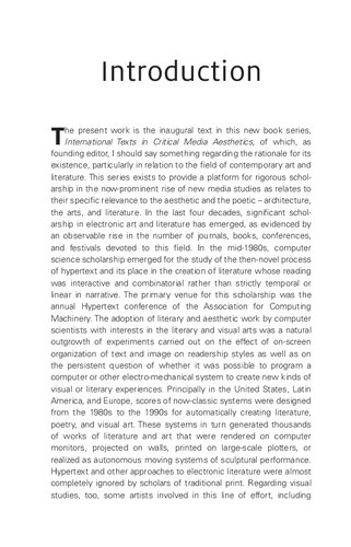 New Directions In Digital Poetry Ct Funkhouser