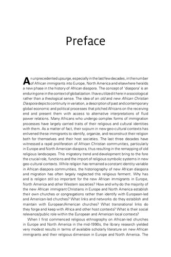 The African Christian Diaspora New Currents And Emerging Trends In World Christianity Afe Adogame