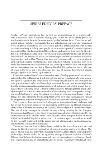 International Antitrust Litigation Conflict Of Laws And Coordination Jrgen Basedow Stphanie Francq Laurence Idot Editors
