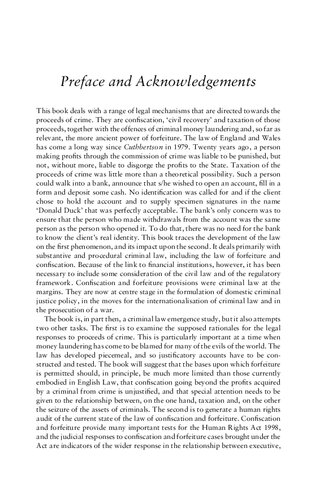Money Laundering Law Forfeiture Confiscation Civil Recovery Criminal Laundering And Taxation Of The Proceeds Of Crime Peter Alldridge