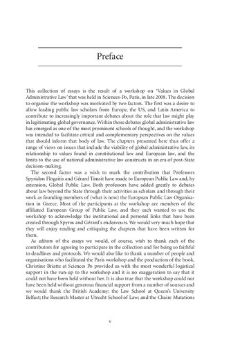 Values In Global Administrative Law Gordon Anthony Jeanbernard Auby John Morison Tom Zwart Editors