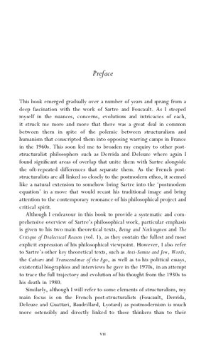 The New Sartre Explorations In Postmodernism Nik Farrell Fox
