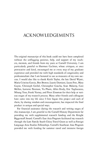 The Chinese Diaspora In Southeast Asia The Overseas Chinese In Indochina 18701945 Tracy C Barrett