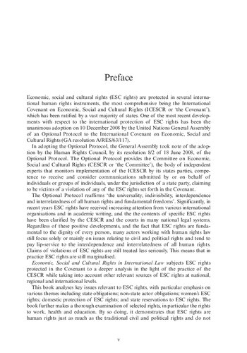 Economic Social And Cultural Rights In International Law Manisuli Ssenyonjo