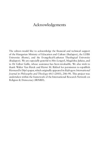 From Political Theory To Political Theology Religious Challenges And The Prospects Of Democracy Pter Losonczi Aakash Singh Editors