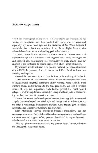 Sex Slaves And Discourse Masters The Construction Of Trafficking Jo Doezema
