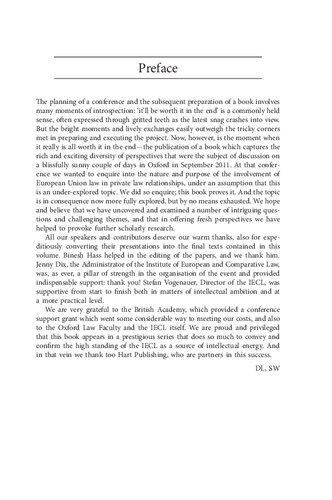 The Involvement Of Eu Law In Private Law Relationships Dorota Leczykiewicz Stephen Weatherill Editors