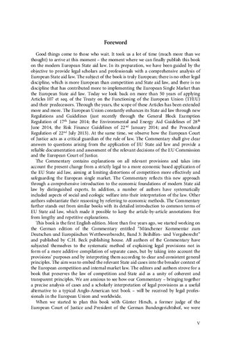 European State Aid Law Franzjrgen Scker Frank Montag