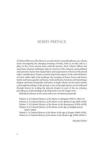 A Cultural History Of The Home In The Age Of Empire Volume 5 Jane Hamlett Editor