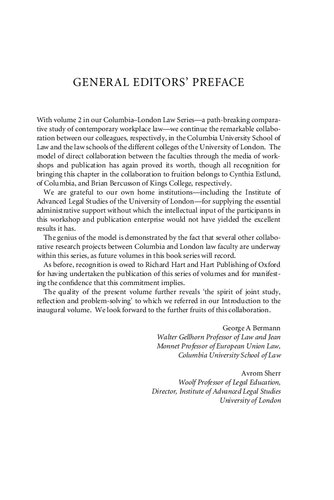 Regulating Labour In The Wake Of Globalisation New Challenges New Institutions Brian Bercusson Cynthia Estlund Editors