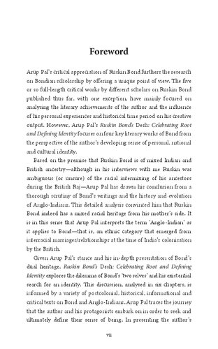Ruskin Bonds Desh Celebrating Root And Defining Identity Arup Pal
