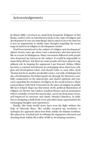 Religion In Development Rewriting The Secular Script Masooda Bano Sverine Deneulin