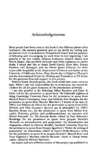 The Domestication Of Derrida Rorty Pragmatism And Deconstruction Lorenzo Fabbri Vuslat Demirkoparan Ari Lee Laskin Daniele Manni