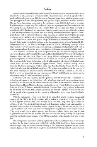 Sustainable Development Goals Articlebyarticle Commentary Winfried Huck