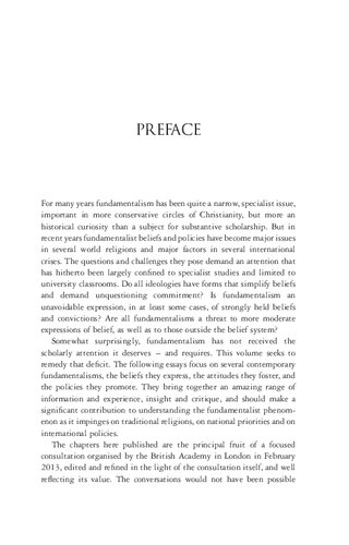 Fundamentalisms Threats And Ideologies In The Modern World James Dg Dunn