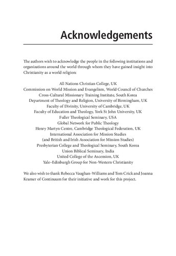 Christianity As A World Religion Sebastian Kim Kirsteen Kim
