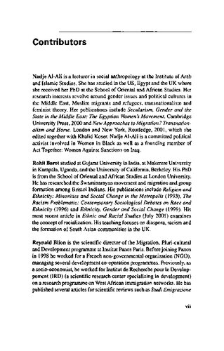 The Transnational Family New European Frontiers And Global Networks Deborah Bryceson Ulla Vuorela Editors