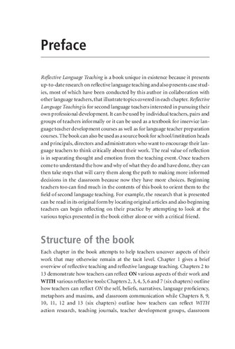 Reflective Language Teaching From Research To Practice Thomas S C Farrell