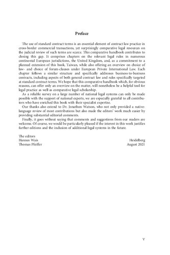 Judicial Review Of Commercial Contracts A Handbook Hannes Wais Thomas Pfeiffer Editors
