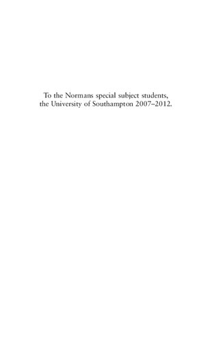 A Short History Of The Normans Leonie V Hicks Editor