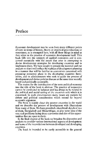 The Political Economy Of Development Just Faaland Jack R Parkinson