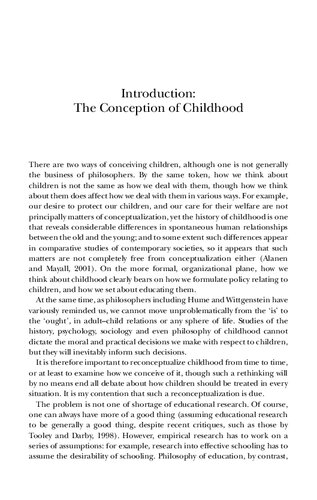 Childhood And The Philosophy Of Education An Antiaristotelian Perspective Andrew Stables